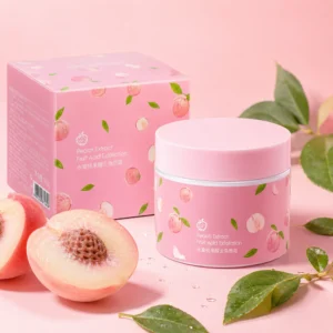 Peach Sugar Body Scrub UAE: Natural Exfoliating Firming Scrub with Fruit Extract for Smooth Bright Skin