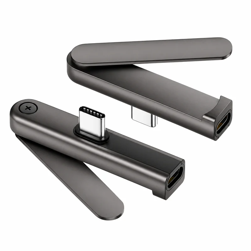 USB-C Foldable Phone Stand Adapter /محول حامل هاتف قابل للطي بمنفذ USB-C