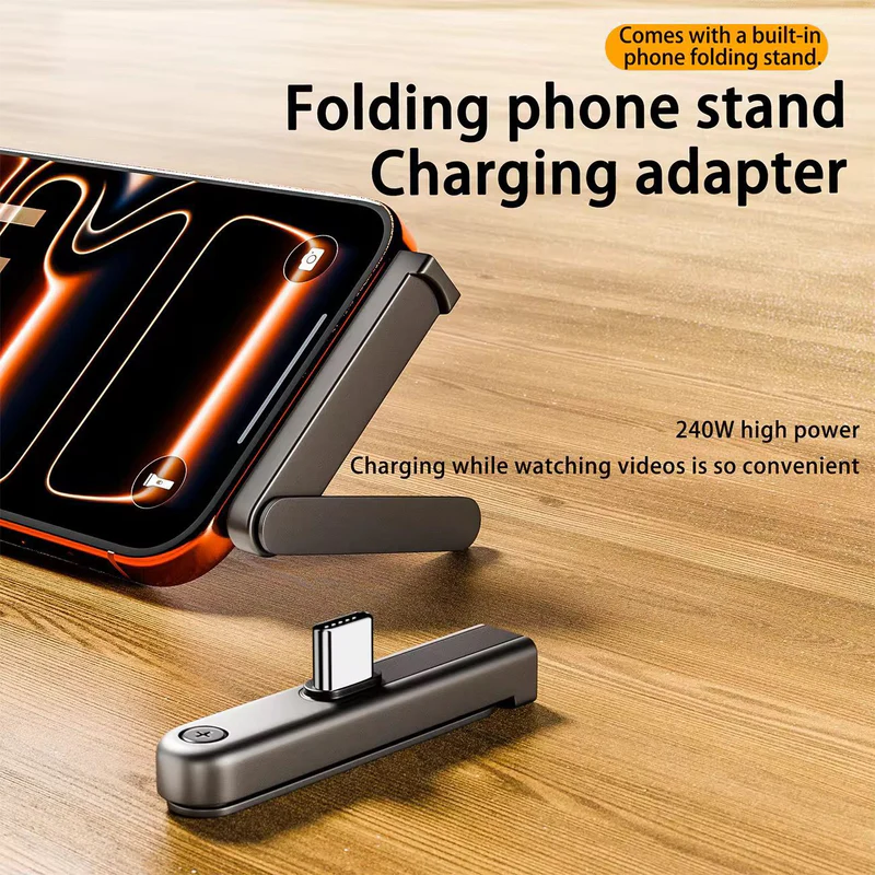 USB-C Foldable Phone Stand Adapter /محول حامل هاتف قابل للطي بمنفذ USB-C
